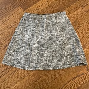 H&M grey mini skirt